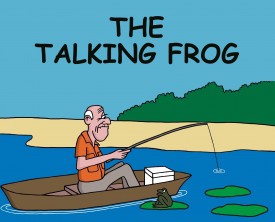 A talking frog tells a fisherman to pick her up and kiss her. The frog promises that she'll turn into the woman of his dreams. Now that's a tempting offer!