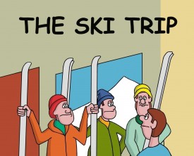 The ski trip was a blast except for the lack of hotel rooms. With no other options, three tired skiing buddies decide to share a room with only one bed.