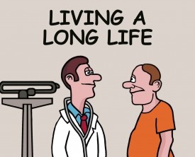 Living a long life! Don't we all want to live to a healthy, old age? A 65 year old man visits the doctor and wants to know if he'll reach 80.